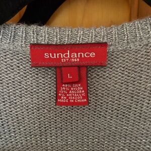 Sundance Silver Knit Sweater